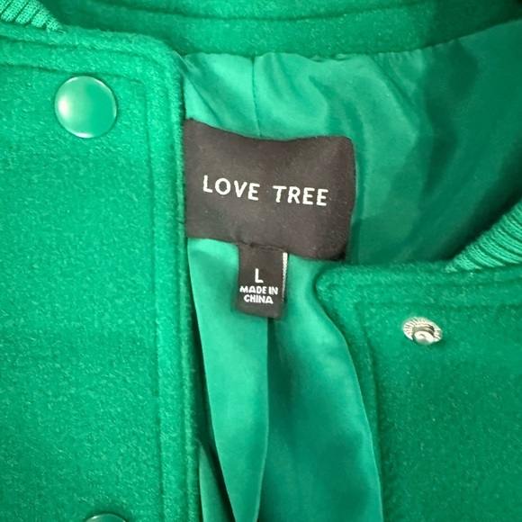 Love Tree Vibrant Green Outerwear - Picture 2 of 2
